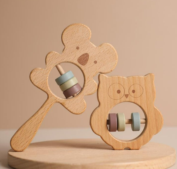 Wooden Rattles