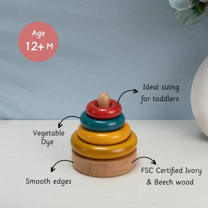 Little Bambino Montessori Stacking Rings