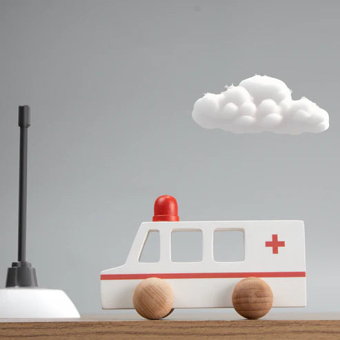 Little Bambino Wooden Ambulance