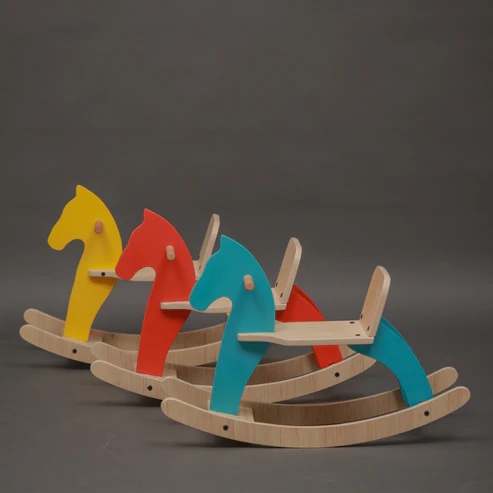 Little Bambino Wooden Rocking Hors