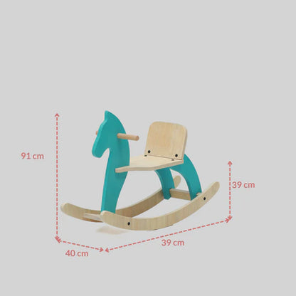 Little Bambino Wooden Rocking Hors